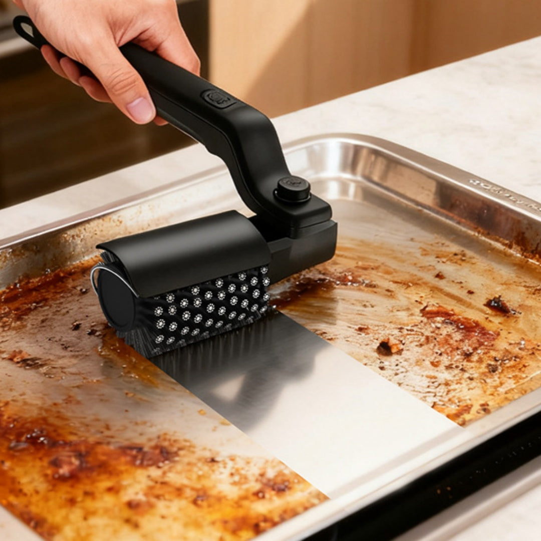 GrillForge™ Electric BBQ Cleaner – Effortless Deep Cleaning in Seconds