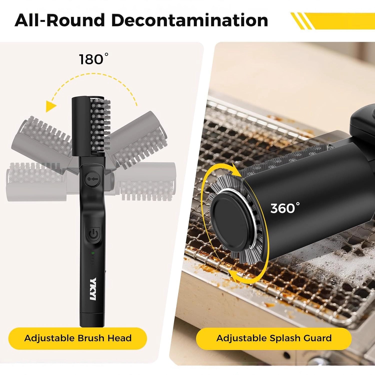 GrillForge™ Electric BBQ Cleaner – Effortless Deep Cleaning in Seconds